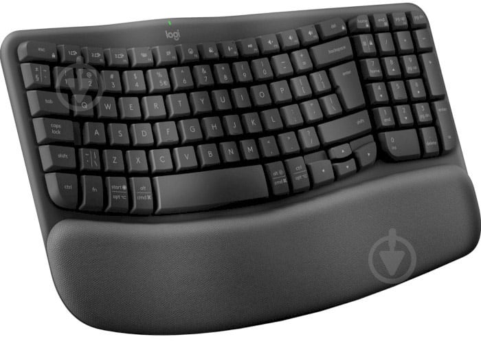 Клавіатура Logitech Wave Keys Bluetooth/Wireless (920-012304) black - фото 11