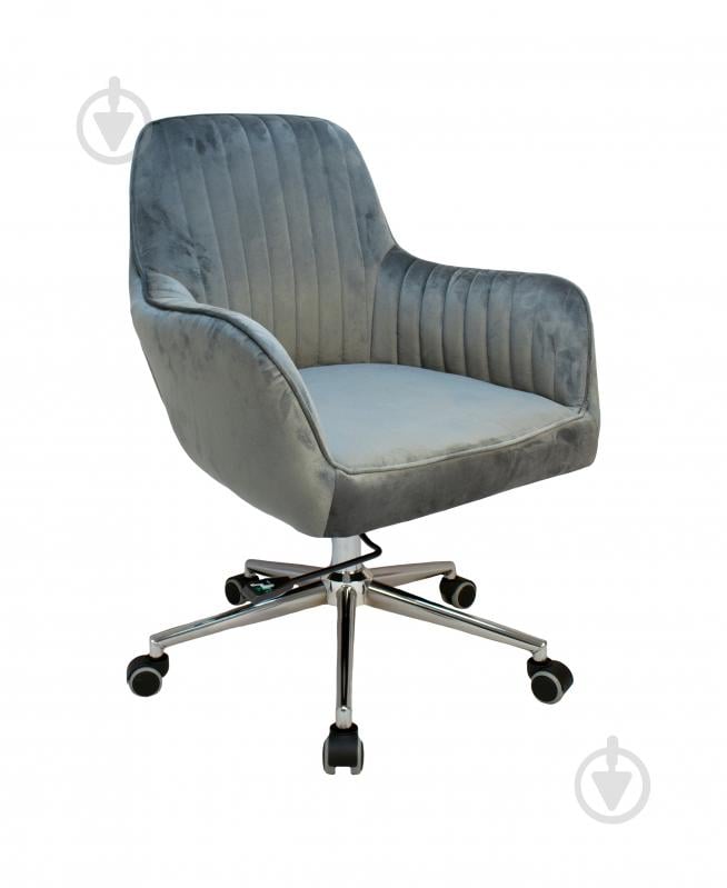 Крісло Примтекс Плюс Elion Chrome HL-95 PK сірий - фото 2