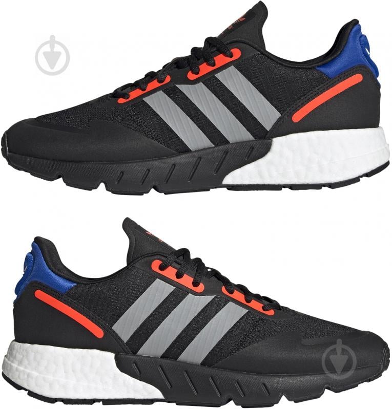 Кросівки чоловічі демісезонні Adidas ZX 1K BOOST FY5649 р.40 2/3 чорні - фото 5