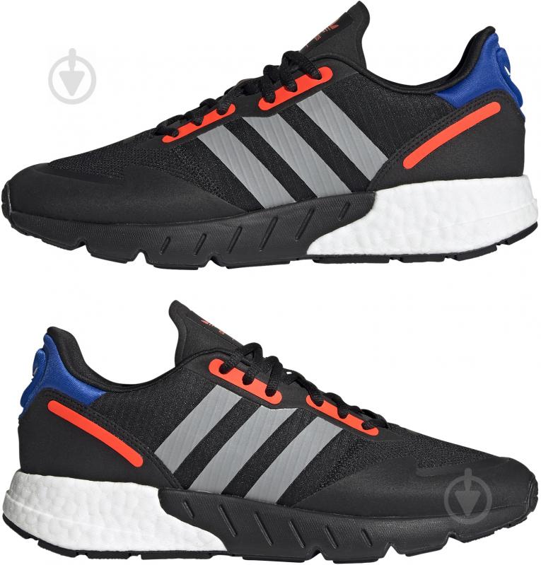 Кроссовки мужские демисезонные Adidas ZX 1K BOOST FY5649 р.42 черные - фото 5