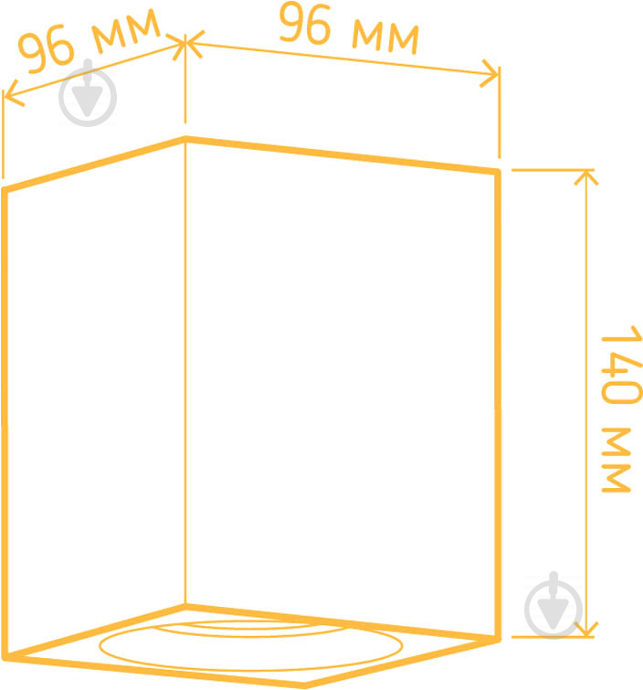 Світильник точковий LightMaster MLT105 50 Вт GU10 білий - фото 6