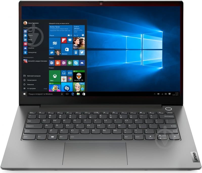 Ноутбук Lenovo ThinkBook 14 (20VD000ARA) mineral grey - фото 1