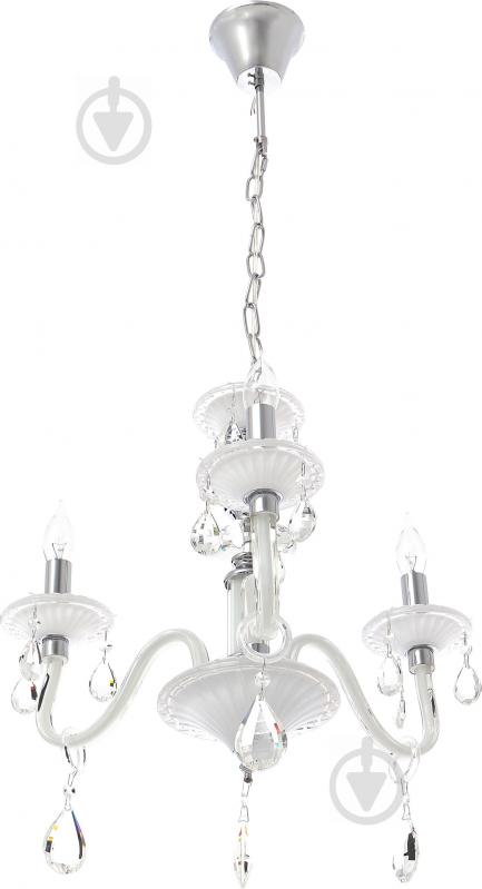 Люстра подвесная Victoria Lighting 3xE14 белый Arumi/SP3 - фото 1