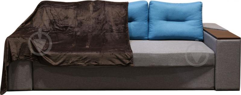 Плед Basic 150x200 см шоколадный La Nuit - фото 1