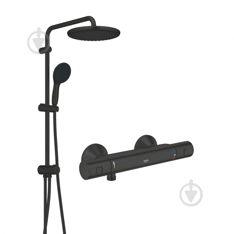 Смеситель для душа Grohe QuickFix Start Black UA303908T2 - фото 1