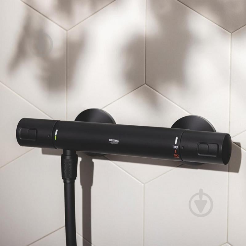 Смеситель для душа Grohe QuickFix Start Black UA303908T2 - фото 5