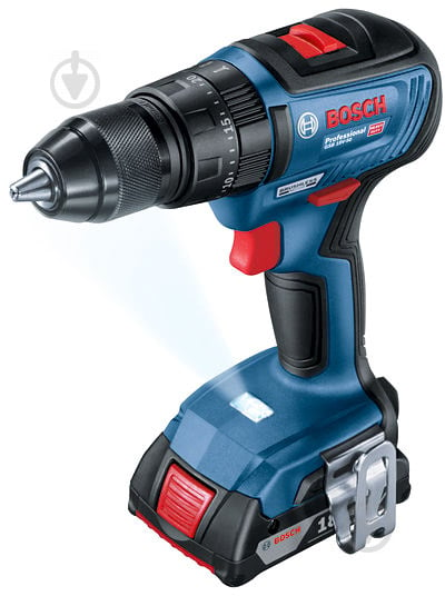 Шуруповерт ударный аккумуляторный Bosch Professional GSB 18V-50 2XGBA 06019H5100 - фото 1