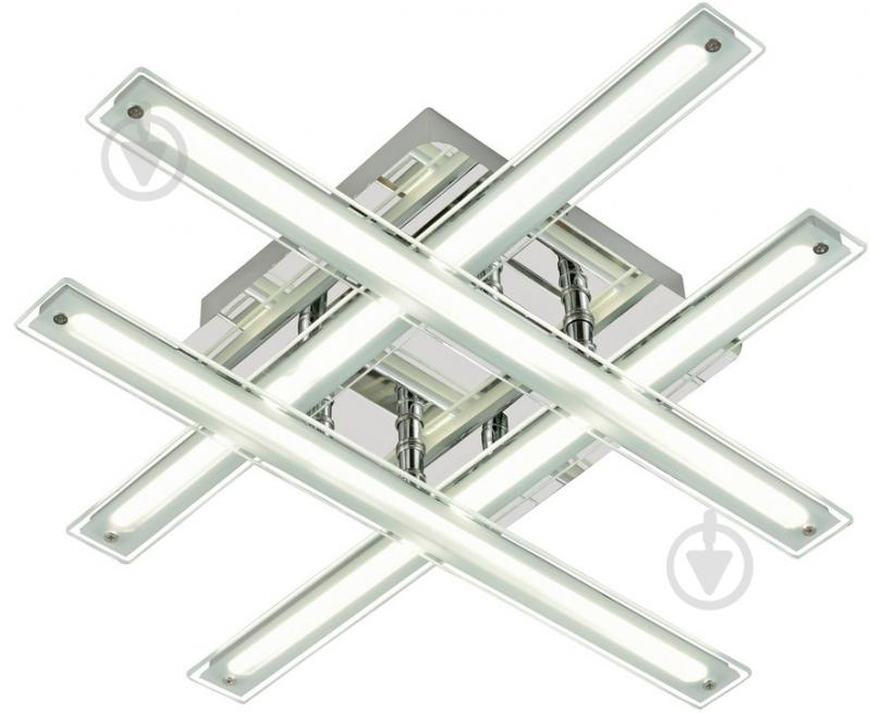 Люстра светодиодная Victoria Lighting 39,2 Вт хром Cross/PL4 - фото 1