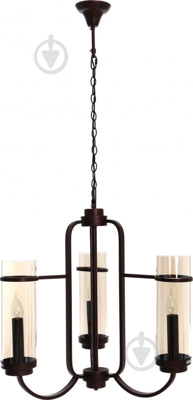 Люстра подвесная Victoria Lighting 3xE27 коричневый Genova/SP3 - фото 2