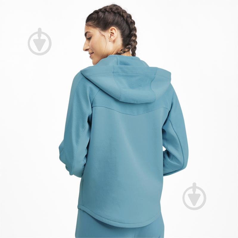 Джемпер Puma EVOSTRIPE FZ Hoody 58006045 р. XS синий - фото 4