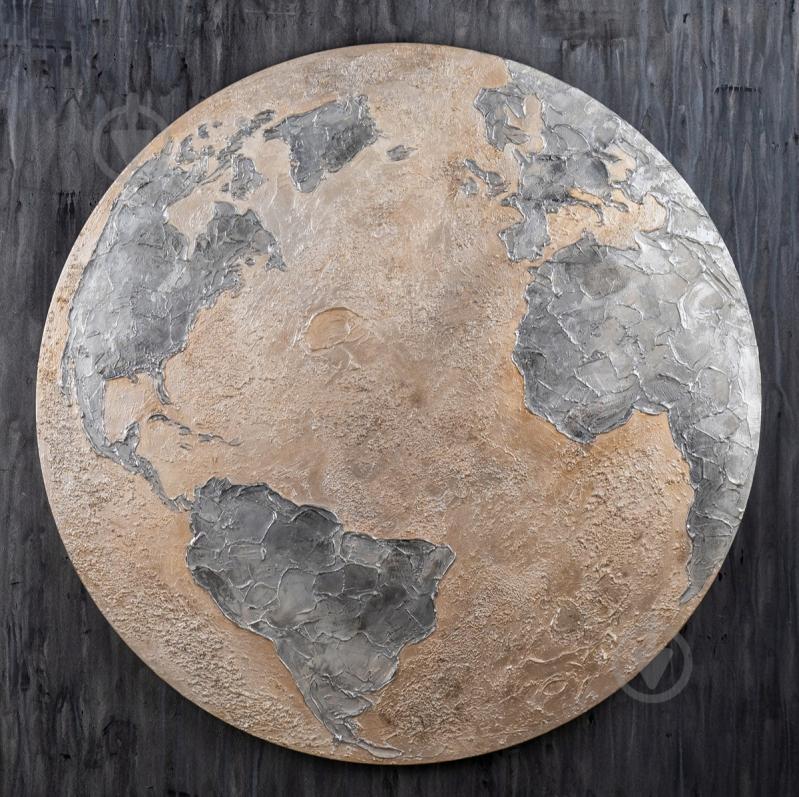 Картина Серебрянная планета, ручная работа. светится в темноте YS-Art - фото 1 Картина Серебрянная планета, ручная работа. светится в темноте YS-Art - фото 1