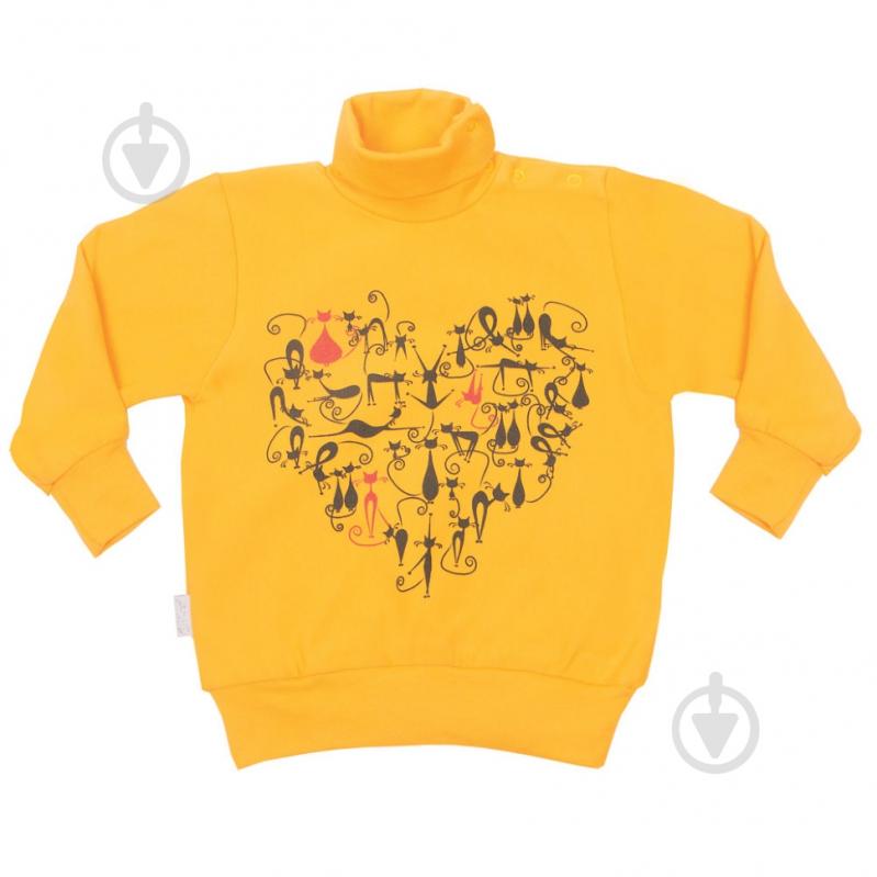 Гольф для девочки Кошечки р.62 в ассортименте - фото 1