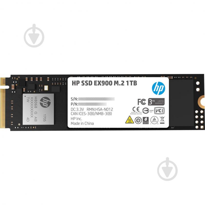 SSD-накопитель HP 1000GB M.2 PCI Express 3.0 x4 3D NAND (5XM46AA) - фото 1