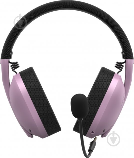 Наушники Hator Hyperpunk 2 black/lilac (HTA-849) - фото 3