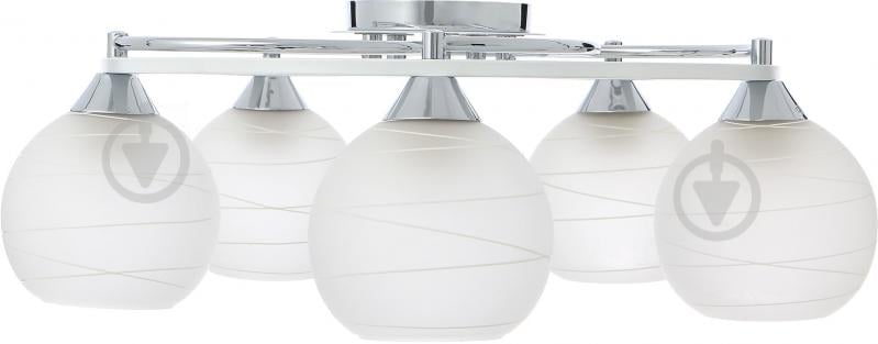 Люстра стельова Victoria Lighting 5xE27 хром Kongo/PL5 - фото 2