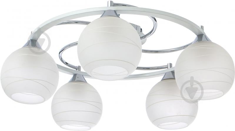 Люстра стельова Victoria Lighting 5xE27 хром Kongo/PL5 - фото 1