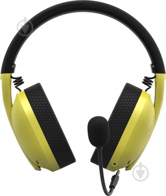 Наушники Hator Hyperpunk 2 black/yellow (HTA-847) - фото 2