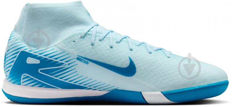 Футзальне взуття Nike ZSUPERFLY 10 ACADEMY IC FQ8332-400 р.40 синій - фото 2