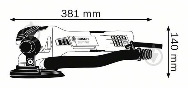 Эксцентриковая шлифмашина Bosch Professional GET 55-12 0601257000 - фото 4