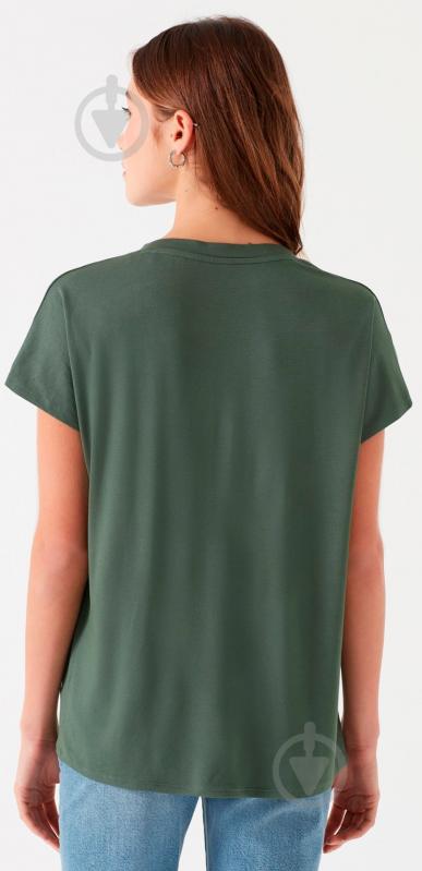 Футболка Mavi BASIC V NECK TOP 167714-30730 р.L зеленый - фото 3 Футболка Mavi BASIC V NECK TOP 167714-30730 р.L зеленый - фото 3