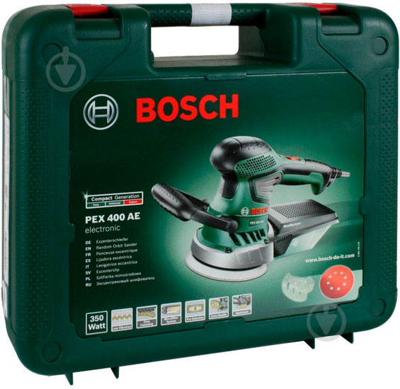 Эксцентриковая шлифмашина Bosch PEX 400 AE 06033A4000 - фото 10