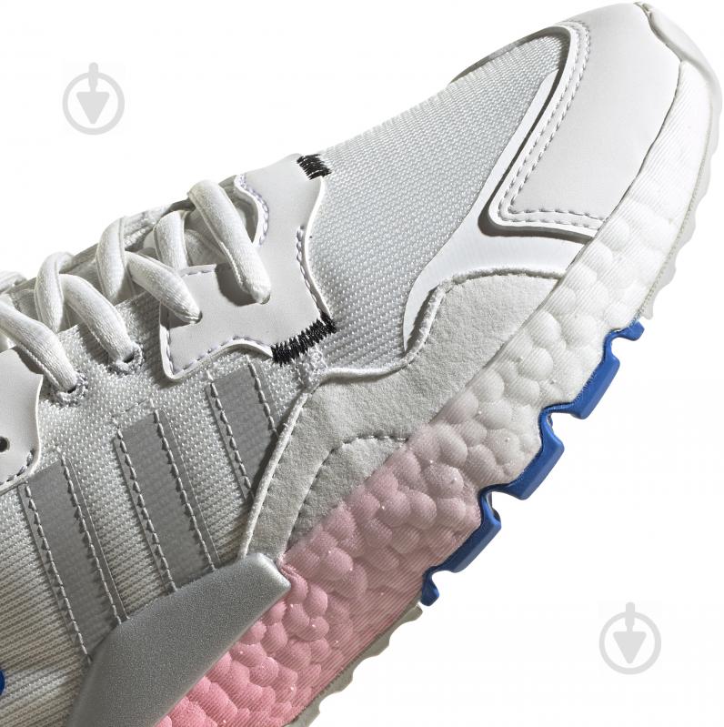 Кроссовки женские демисезонные Adidas NITE JOGGER W FY5748 р.37 1/3 белые - фото 11