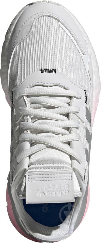 Кроссовки женские демисезонные Adidas NITE JOGGER W FY5748 р.37 1/3 белые - фото 5