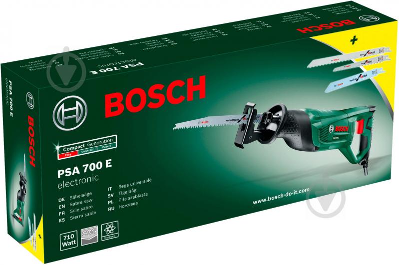 Пила шабельна Bosch PSA 700 E 06033A7001 - фото 3