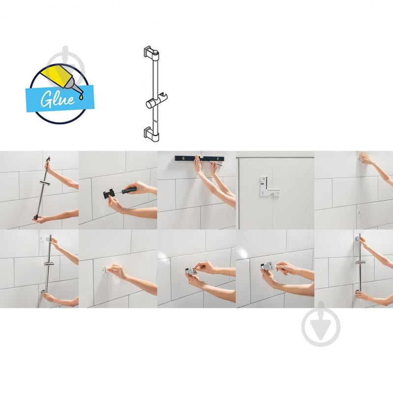 Набор смесителей Grohe QuickFix Start Edge UA202501SK - фото 13