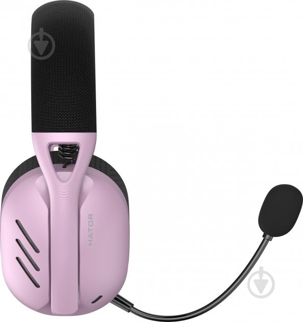 Наушники Hator Hyperpunk 2 Wireless Tri-mode black/lilac (HTA-859) - фото 5