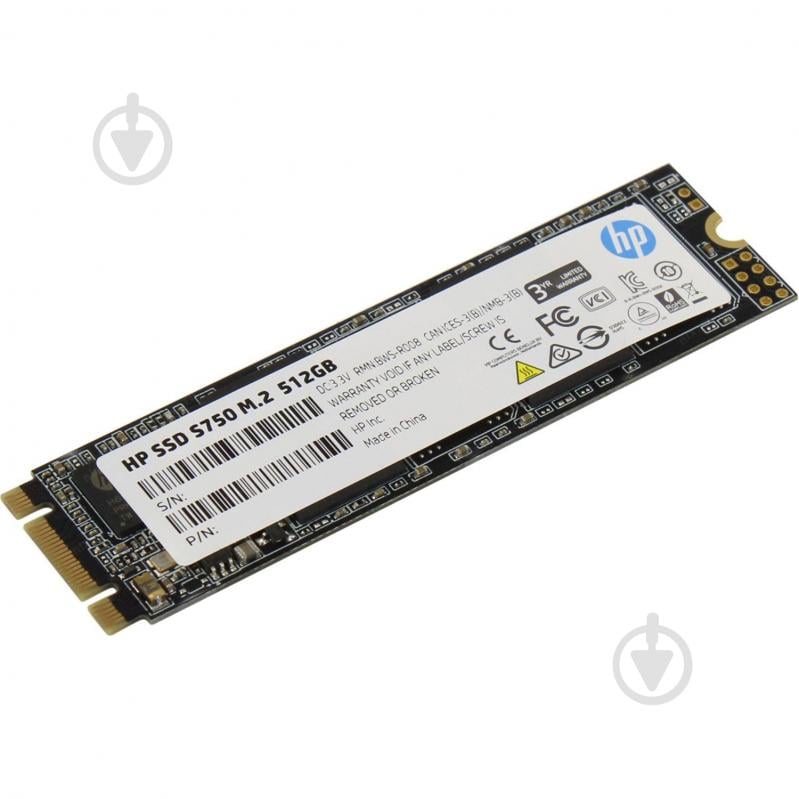 SSD-накопичувач HP 512GB M.2 SATA III 3D NAND (16L56AA) - фото 2