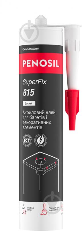 Клей монтажний PENOSIL 615 Super Fix білий 310 мл - фото 1