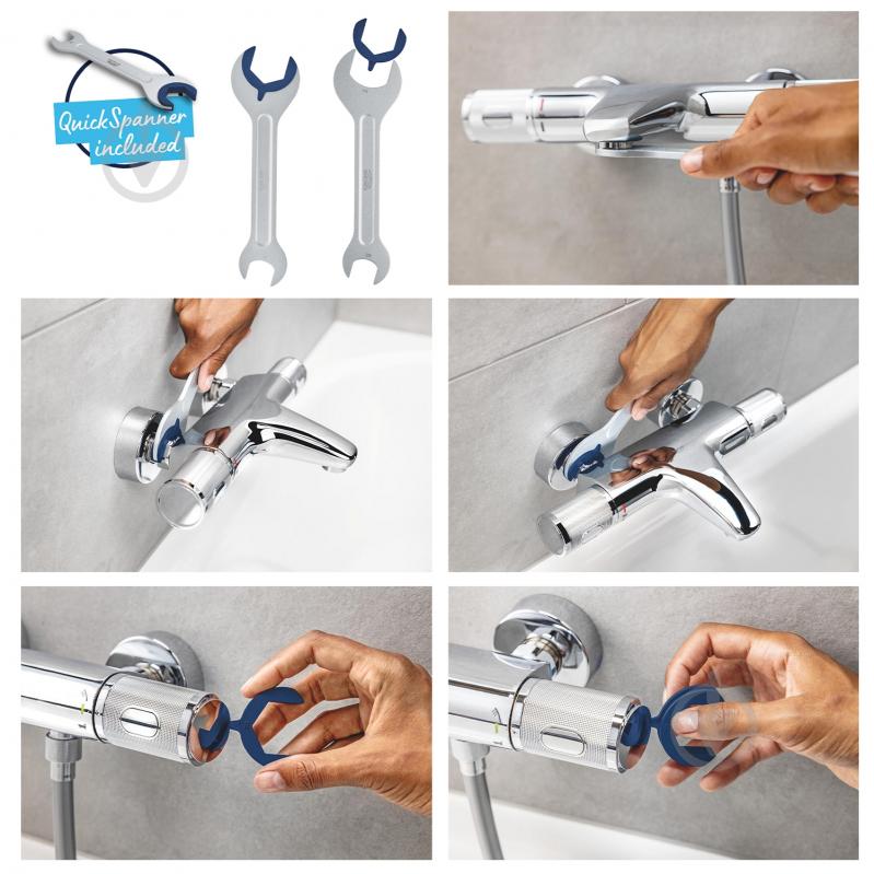 Набор смесителей Grohe QuickFix UA202503TS - фото 16 Набор смесителей Grohe QuickFix UA202503TS - фото 16
