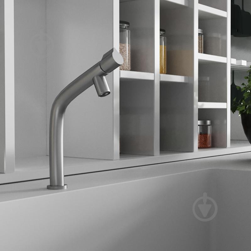 Кран Kroner на одну воду Kroner KRP Edelstahl Klassisch - ESG097 - фото 7