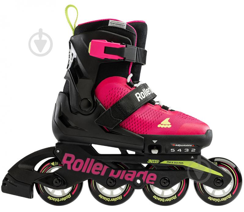 Роликові ковзани Rollerblade Microblade 07221900-8G9 р. рожевий - фото 1