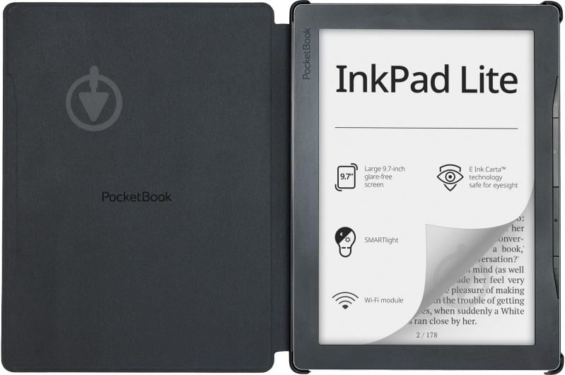 Обложка PocketBook 970 inkPad Lite black (HN-SL-PU-970-BK-WW) - фото 3