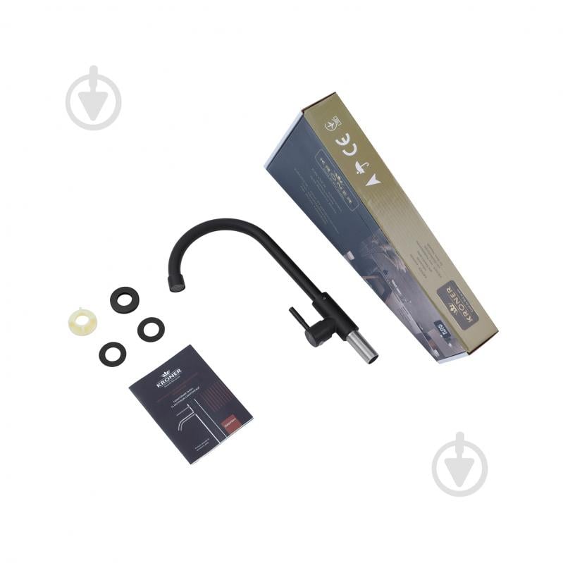 Кран Kroner на одну воду Kroner KRP Edelstahl Klassisch - SCH098 - фото 9