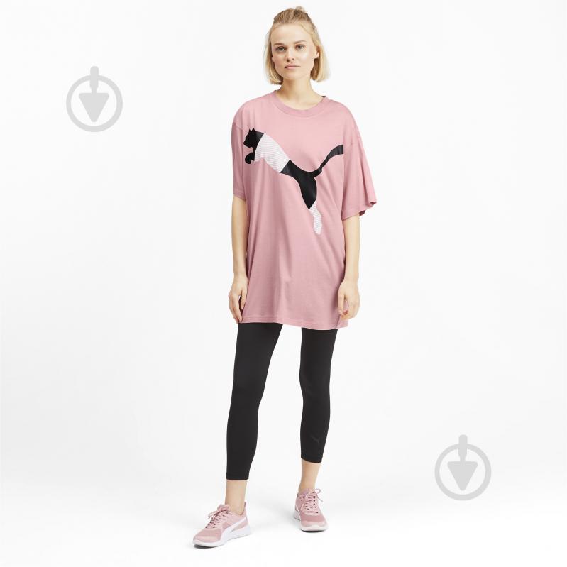 Футболка Puma MODERN SPORT Fashion Tee 58007614 р.S розовый - фото 5