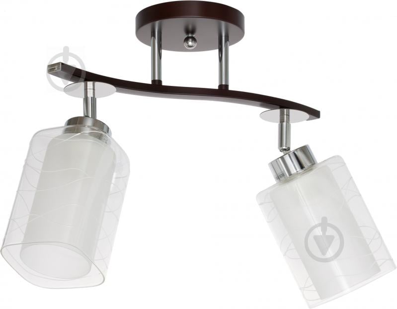 Люстра стельова Victoria Lighting 2xE27 хром Soka/PL2 - фото 1