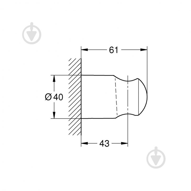 Держатель для душа Grohe QuickFix 279582430 - фото 2