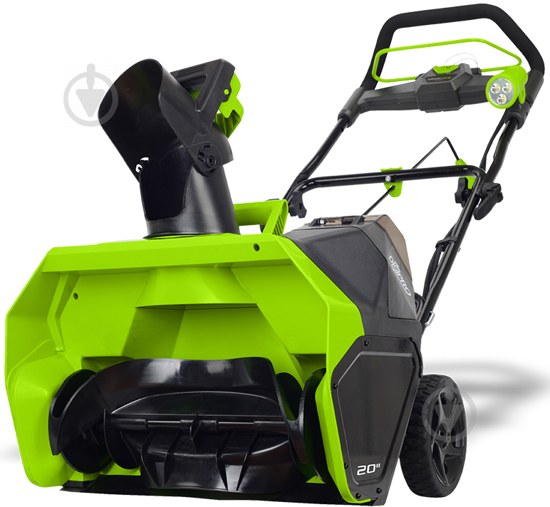 Снегоуборочная машина GreenWorks аккумуляторная GD40SB (с АКБ 4 А·ч и ЗУ) (2600607) - фото 6