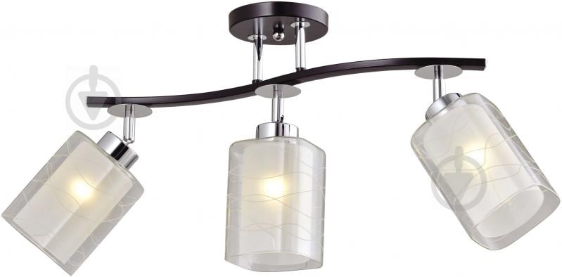 Люстра потолочная Victoria Lighting 3xE27 хром/белый Soka/PL3 - фото 1