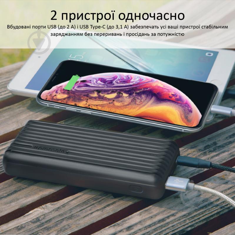 Повербанк Promate 20000 mAh (titan-20c.black) - фото 4