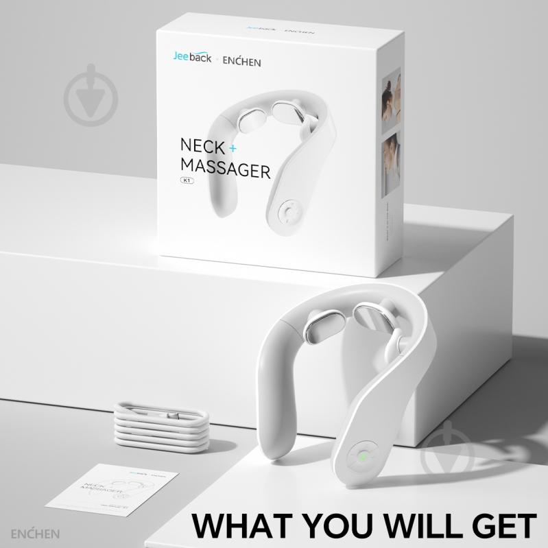 Массажер для шеи ENCHEN Jeeback Neck Massager K1 White - фото 18 Массажер для шеи ENCHEN Jeeback Neck Massager K1 White - фото 18
