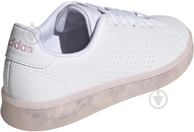 Кроссовки женские демисезонные Adidas ADVANTAGE FY6032 р.36 белые - фото 9