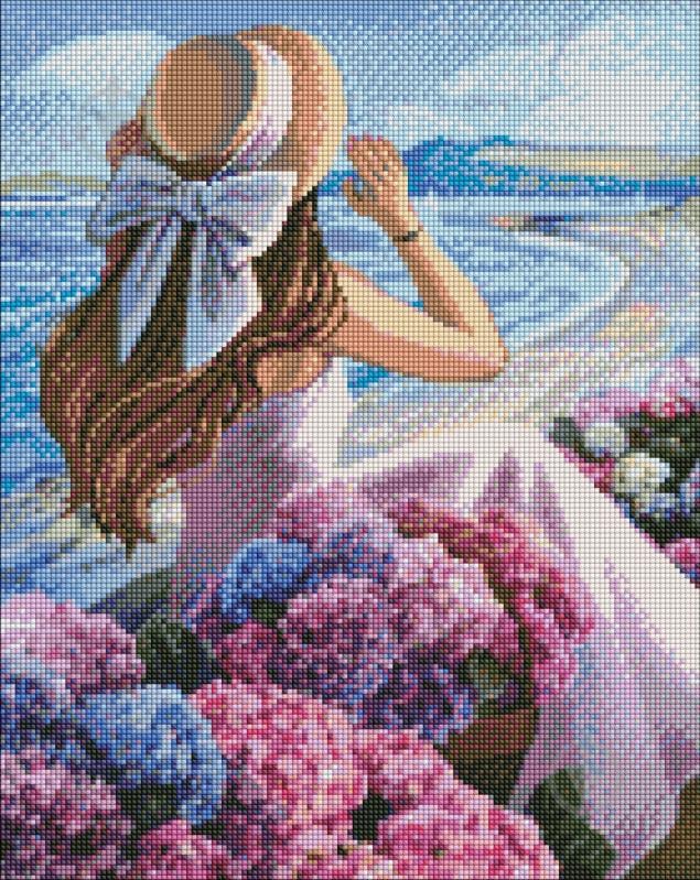 Алмазна мозаїка Квітуче узбережжя Ідейка - фото 1