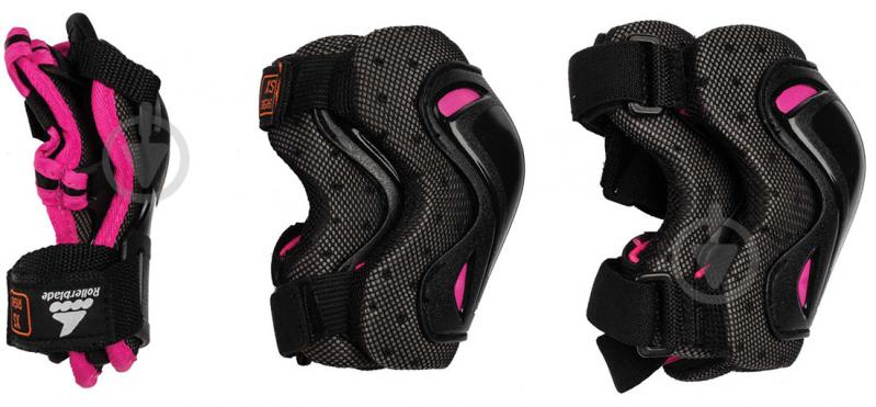 Набір захисту Rollerblade 069P0300-7Y9 р. XS чорний із рожевим - фото 2