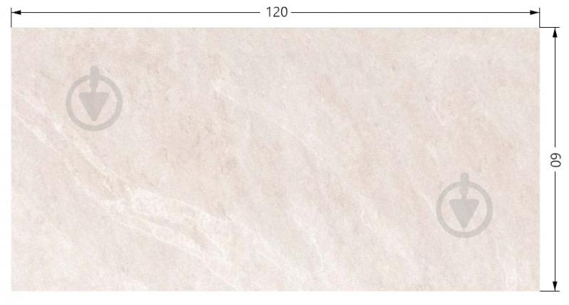 Плитка TABRIZ TILE Tucsan Cream Relief 60x120 - фото 2