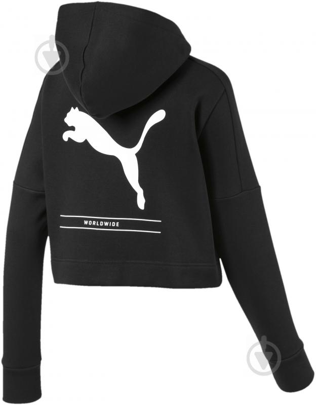 Джемпер Puma NU-TILITY FZ Hoody 58010001 р. XS чорний - фото 3