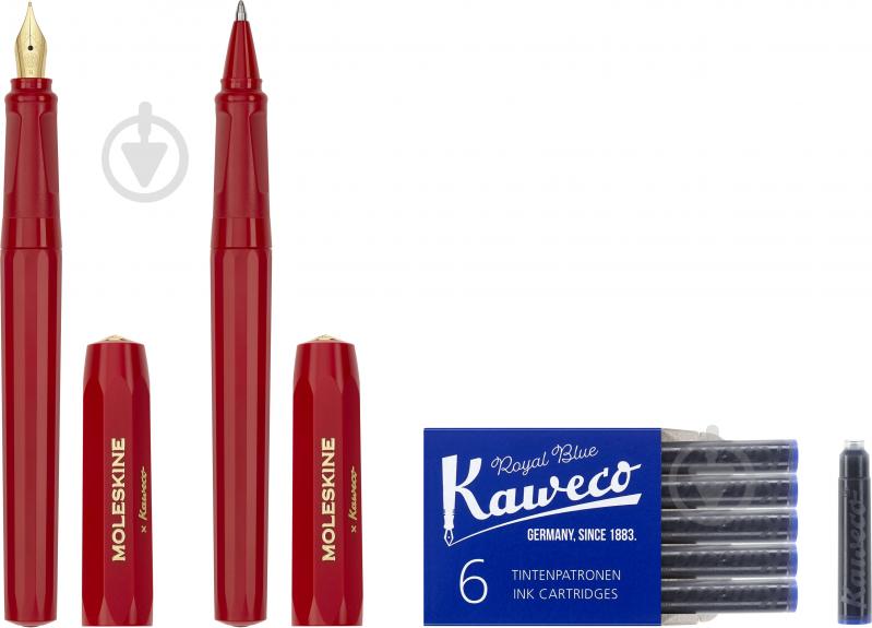 Набор ручек Moleskine Kaweco Красный - фото 2 Набор ручек Moleskine Kaweco Красный - фото 2